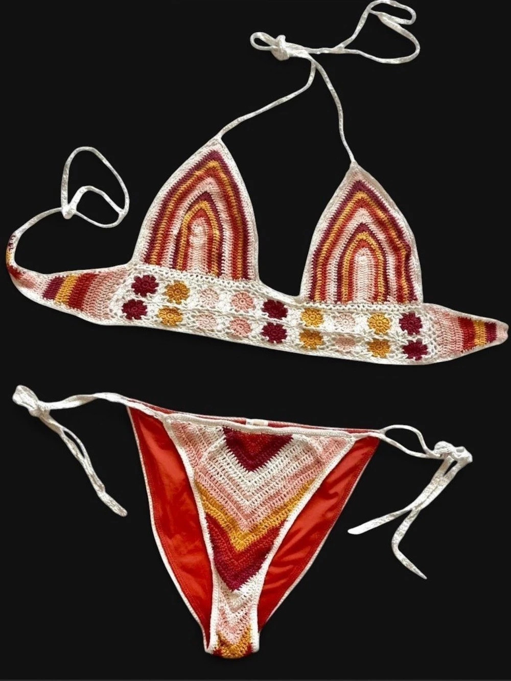 70s Crochet Bikini